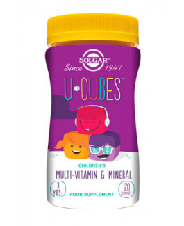 U-Cubes para niños Solgar