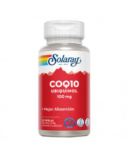 UBIQUINOL 100 mg | UBIQUINOL Q10 Solaray