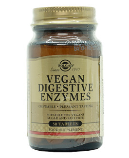Vegan Enzimas Digestivas Solgar