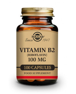 Vitamina B2 Riboflavina Solgar