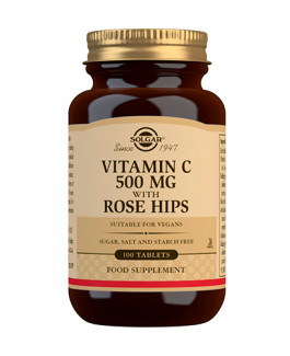Vitamina C 500 mg con Escaramujo