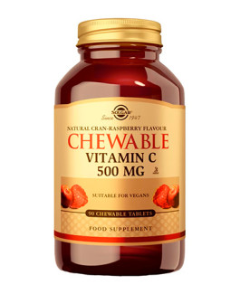 Vitamina C 500 Frambuesa Solgar