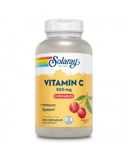 Vitamina C Masticable | Vitamina C 500 mg Solaray