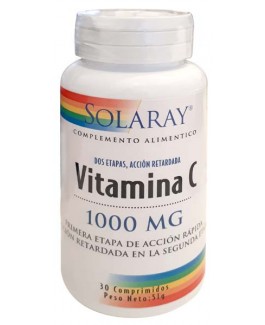 Vitamina C Solaray Vitamina C 1 Gramo