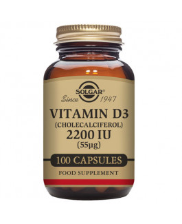 Vitamina D3 2200 UI Solgar