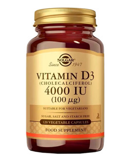 Vitamina D3 4000 UI Solgar
