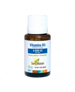 Vitamina D3 4000 UI de Sura Vitasan