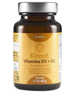 Vitamina D3 y K2 de Kiroot