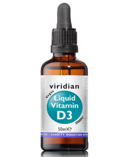 Vitamina D3 Líquida Vegana 2000 UI
