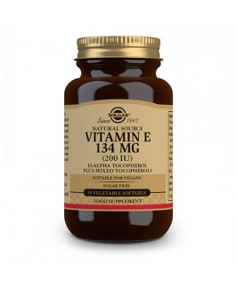 Vitamina E 200 UI 134 mg Vegetales Solgar