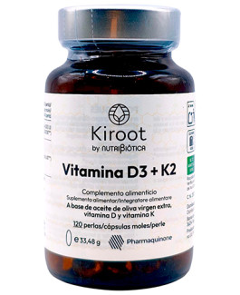 Vitamina D3 y K2 de Kiroot